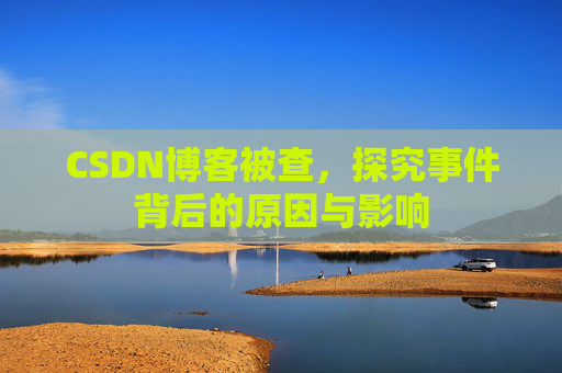 CSDN博客被查,探究事件背后的原因与影响